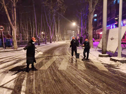 雪天里，洛陽(yáng)公交人抗擊疫情的最美風(fēng)景 